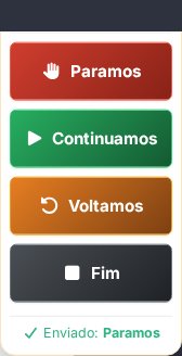 Envio de comando MD confirmado: Continuamos