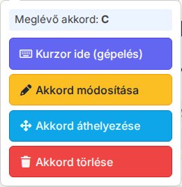 Всплывающая панель аккорда